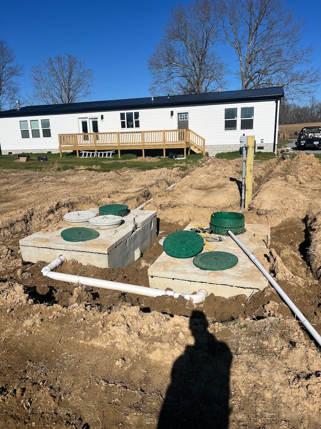 New Septic system installation 