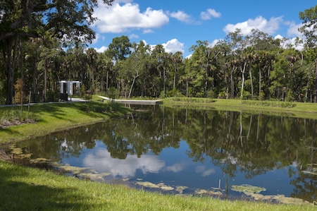 Retaining pond maintenance